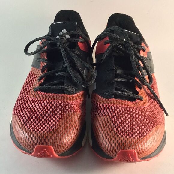 Adidas Response 3 boost womens running shoes sneakers red black size 8 AQ6107 - Picture 2 of 8